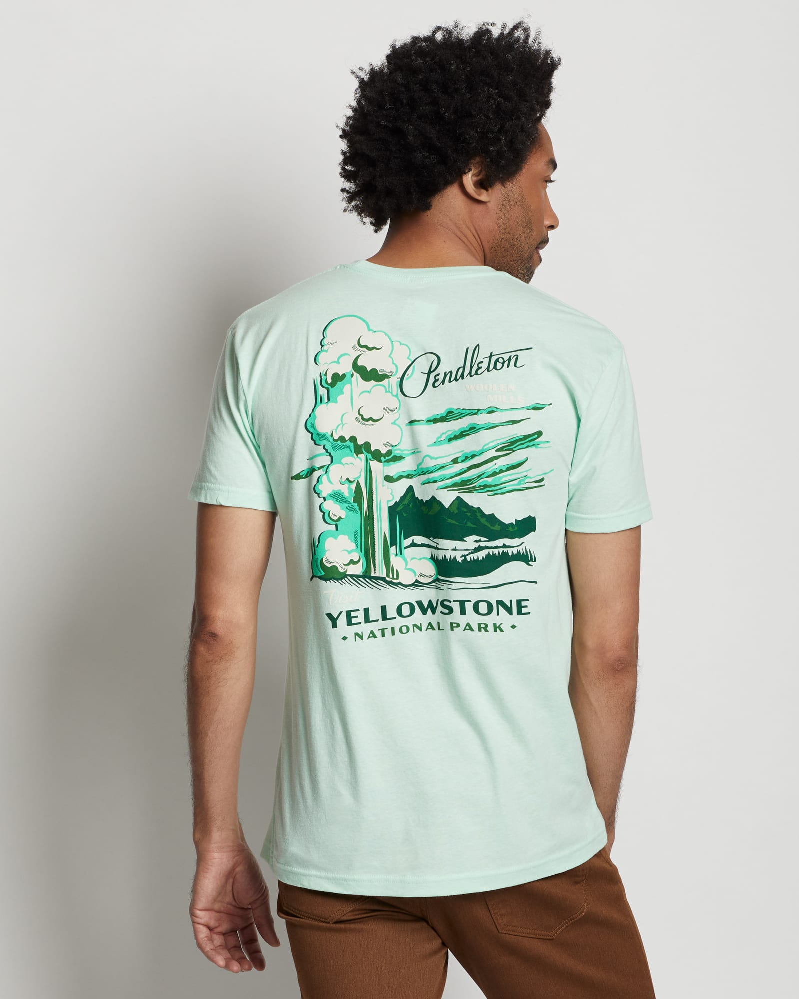 MEN'S YELLOWSTONE GRAPHIC TEE